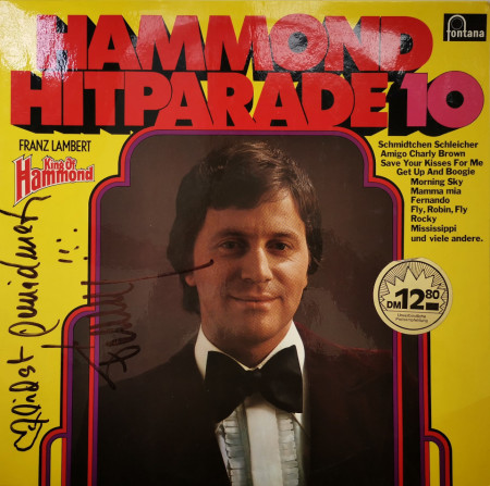Franz Lambert ‎– албум Hammond Hitparade 10