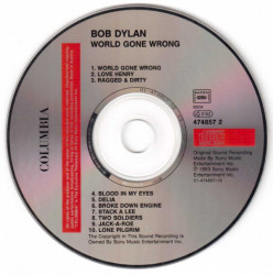 Bob Dylan – албум World Gone Wrong (CD)
