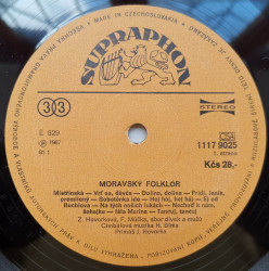 Cimbálová Muzika Hynka Bíma – албум Moravský Folklór