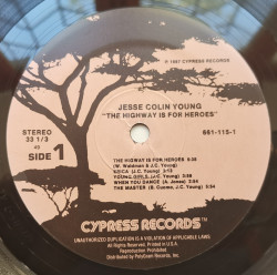 Jesse Colin Young – албум The Highway Is For Heroes