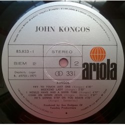 John Kongos ‎– албум Kongos