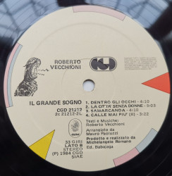 Roberto Vecchioni – албум Il Grande Sogno