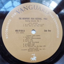 Various – албум Newport Folk Festival, 1964 Evening Concerts, Vol. 1