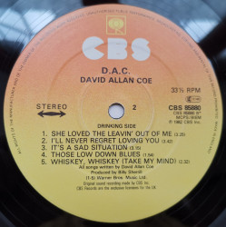 David Allan Coe – албум D.A.C.