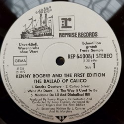 Kenny Rogers And The First Edition ‎– албум The Ballad Of Calico