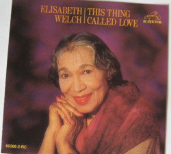 Elisabeth Welch ‎– албум This Thing Called Love (CD)