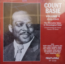Count Basie – албум Volume 4 (1941-1945) The Alternate Takes In Chronological Order (CD)