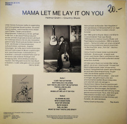 Helmut Grahl ‎– албум Mama Let Me Lay It On You