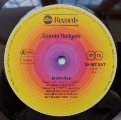 Jimmie Rodgers ‎– албум Memories