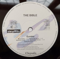 The Bible ‎– албум Eureka