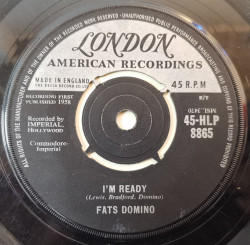 Fats Domino ‎– сингъл I'm Ready / Margie