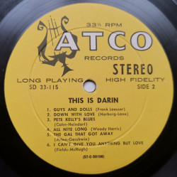Bobby Darin – албум This Is Darin