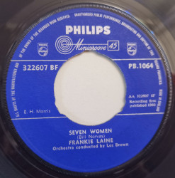 Frankie Laine ‎– сингъл Seven Women / And Doesn't She Roll