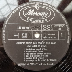 Herman Clebanoff And His Orchestra – албум Country Music For People Who Don't Like Country Music