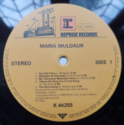 Maria Muldaur – албум Maria Muldaur