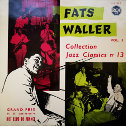 Fats Waller ‎– албум Fats Waller Vol. 3