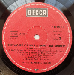 The Les Humphries Singers – албум The World Of The Les Humphries Singers