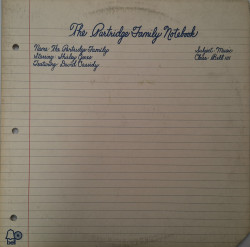 The Partridge Family Starring Shirley Jones Featuring David Cassidy ‎– албум The Partridge Family Notebook
