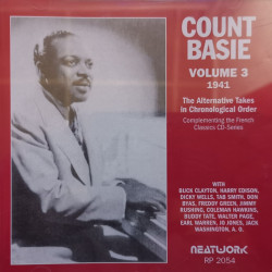 Count Basie – албум Volume 3 -1941 The Alternate Takes In Chronological Order (CD)