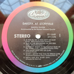 Dakota Staton – албум Dakota At Storyville