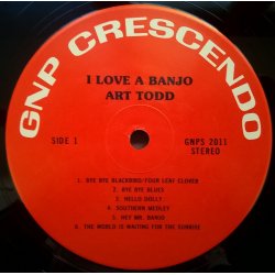 Art Todd – албум I Love A Banjo! (The Big Brilliant Banjo Of Art Todd)