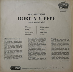 Dorita Y Pepe – албум Sing And Play