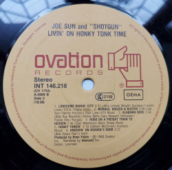Joe Sun With Shotgun – албум Livin' On Honky Tonk Time