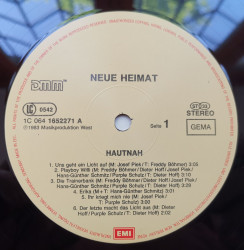 Purple Schulz & Die Neue Heimat – албум Hautnah