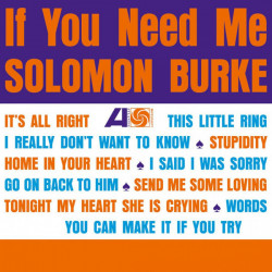 Solomon Burke ‎– албум If You Need Me