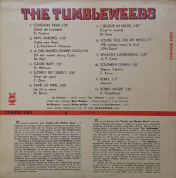 The Tumbleweeds – албум Country And Western Music