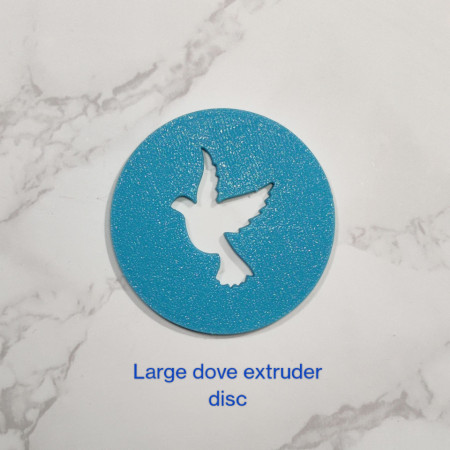 Dove Large extruder disc