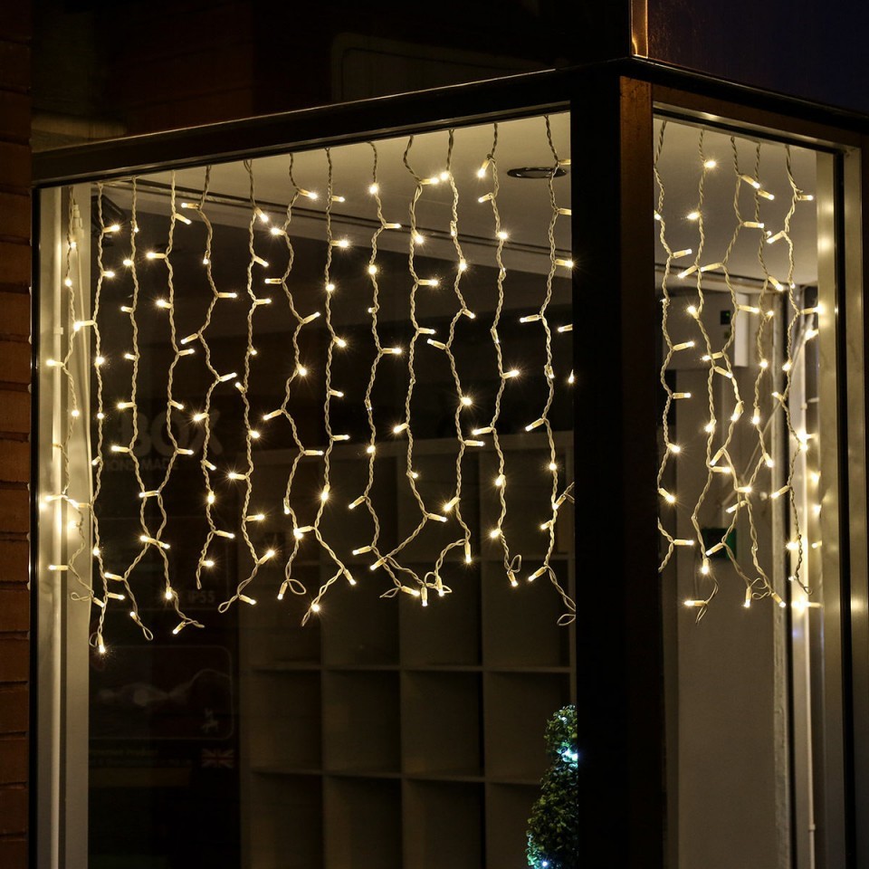 Perdea Lumini de Exterior