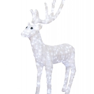 Decoratiune luminoasa pentru exterior Ren, h 137cm