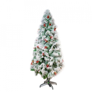 Brazi Artificiali De Lux de Craciun cu Zapada, dimensiune 270cm, TP-115-270