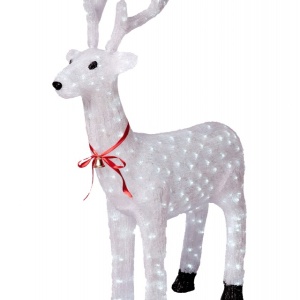 Decoratiune luminoasa pentru exterior Ren, h 150cm