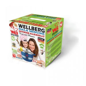 Oala din aluminiu cu interior Marmorat WELLBERG WB 005-28R