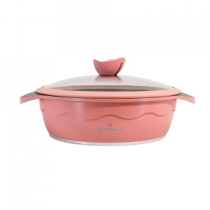 Cratita din Granit cu capac 28 cm , Rockland DST28-PK