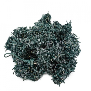 Perdea Lumini de exterior, 4m x 3m, 1200 Led Lumina Rece, joc de lumini, interconectabila, fir verde, SW-1200G-WB1