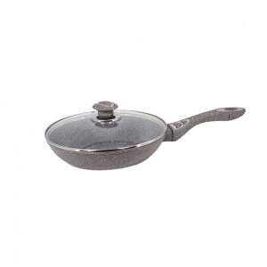 Tigaie universala Wellberg,cu interior antiaderent, diametru 24 cm, WB-2266-24S