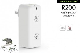 Radarcan R200 aparat cu ultrasunete anti gandaci, tantari, furnici, soareci