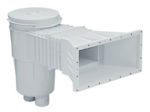 SKIMMER CU DESCHIDERE LARGA SI TEAVA TELESCOPICA 17.5 LITRI - PISCINE DIN LINER SAU PREFABRICATE