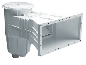 SKIMMER STANDARD CU DESCHIDERE LARGA 15 LITRI - PISCINE DIN LINER SAU PREFABRICATE