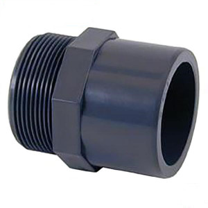 PVC-U NIPLU ADAPTOR LIPIRE & FILET EXTERIOR