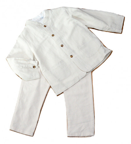 Costum de baiat cu guler tunica