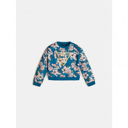 Hanorac turcoaz cu flori, Guess