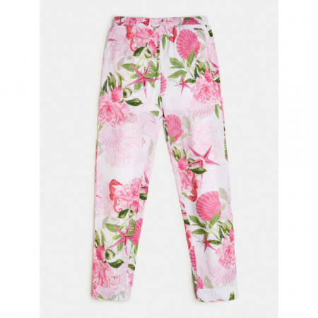 Pantaloni Guess inflorati