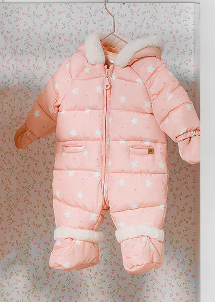Combinezon bebe nou nascut cu stelute, Mayoral