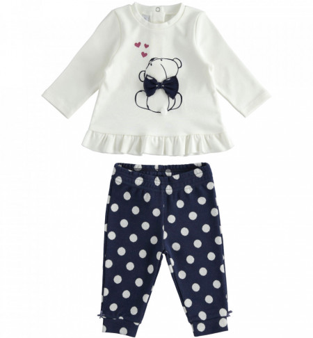 Costum bebe fetita 2 piese IDO