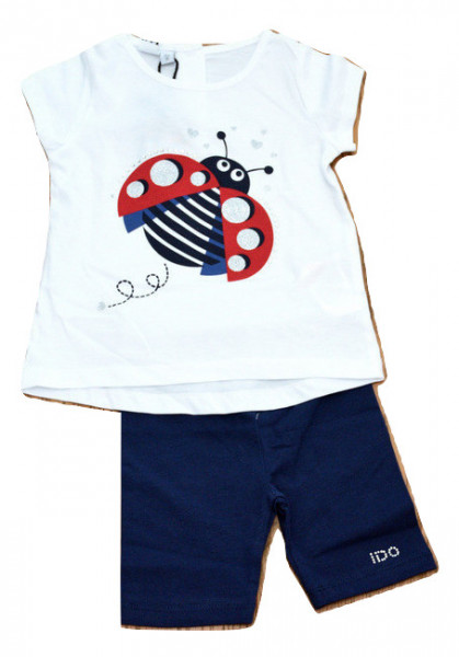 Set fetita , IDO , bumbac , colant cu tricou