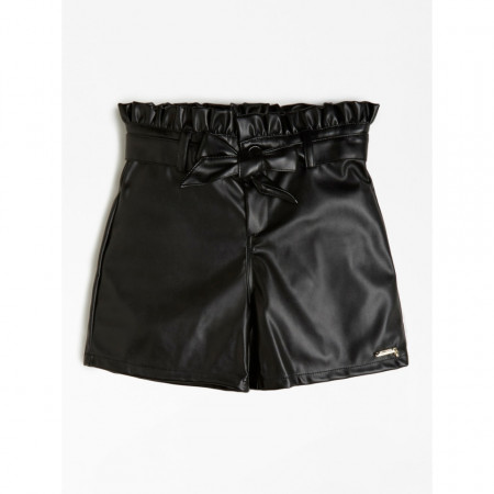 Pantalon scurt din piele ecologica GUESS